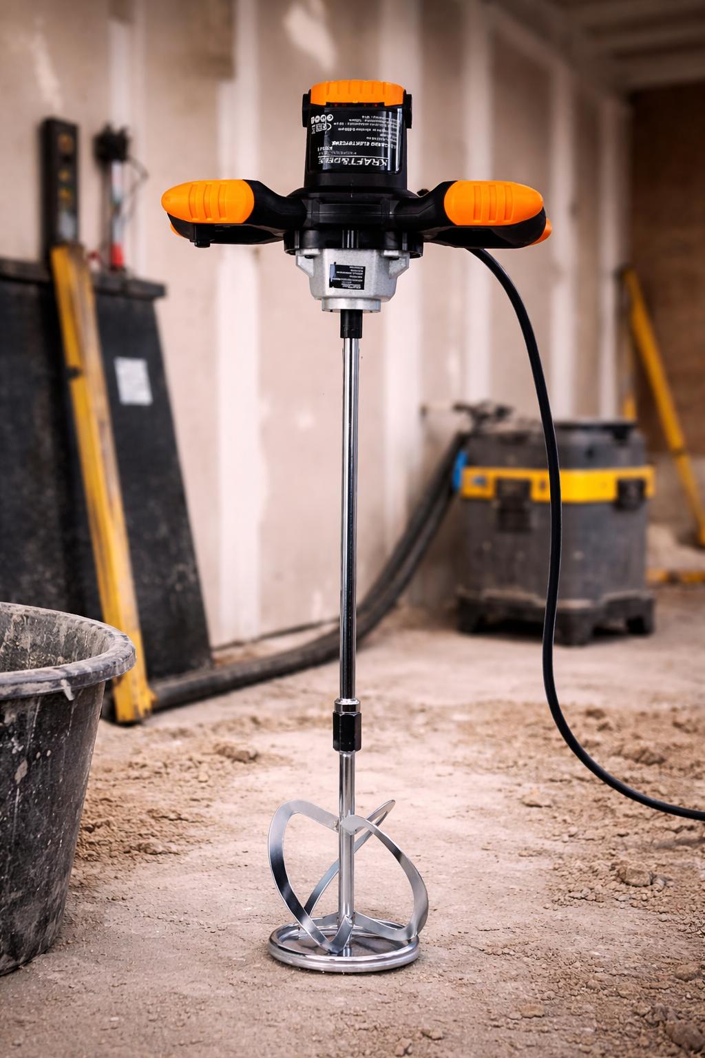 Elektrisches Rührwerk 2600W Mörtelrührer Rührgerät Zementrührer