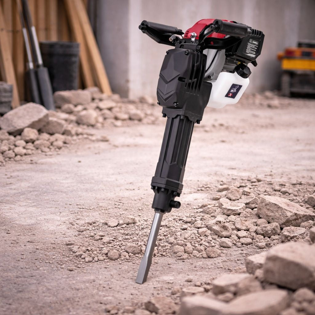 Benzin Abbruchhammer Bohrhammer mit SDS-MAX Hammer