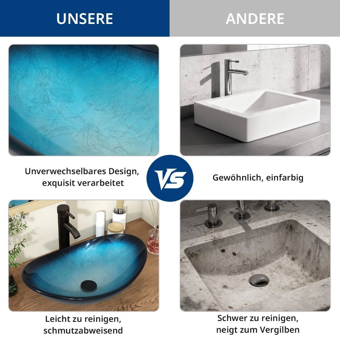 Waschbecken Aufsatzwaschbecken Waschtisch