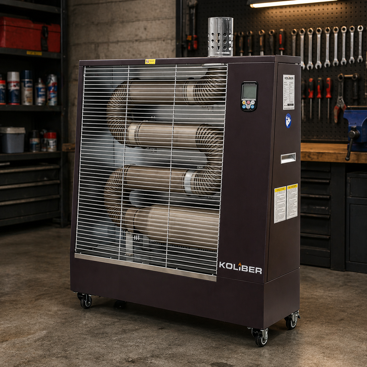 Infrarot Ölheizung 13kW Dieselheizung Heizgerät