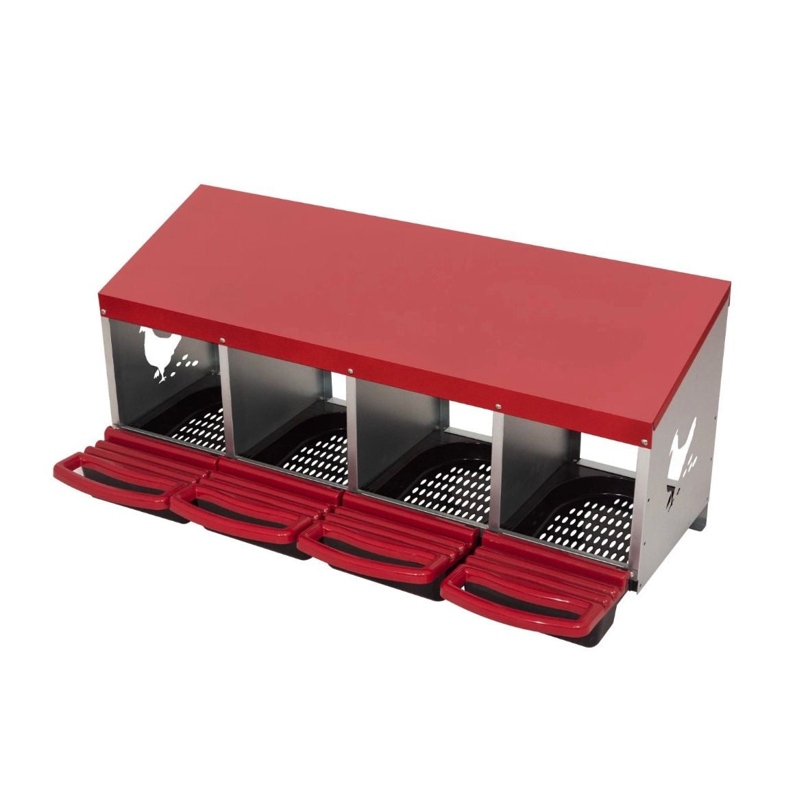 4er Legenest Hühnernest Brutnest Legebox für Hühner