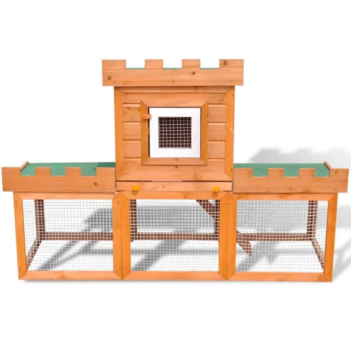 Kaninchenstall Holz Kleintierhaus Hasenstall Outdoor Tierstall