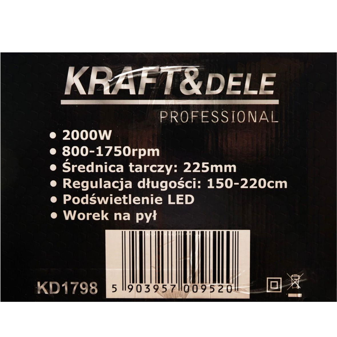 Langhalsschleifer 2000W mit LED Schleifer Trockenbauschleifer Giraffenschleifer
