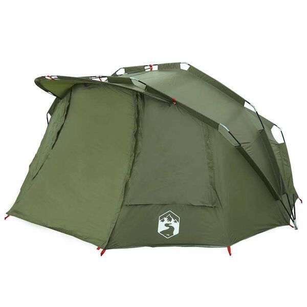 5 Personen Angelzelt Outdoor Zelt Camping Dunkelgrün