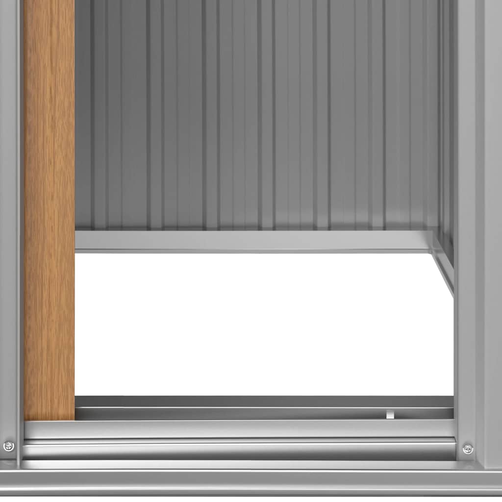 Gartenhaus Verzinkt 126x97,5x177cm Gerätehaus Geräteschuppen Schuppen