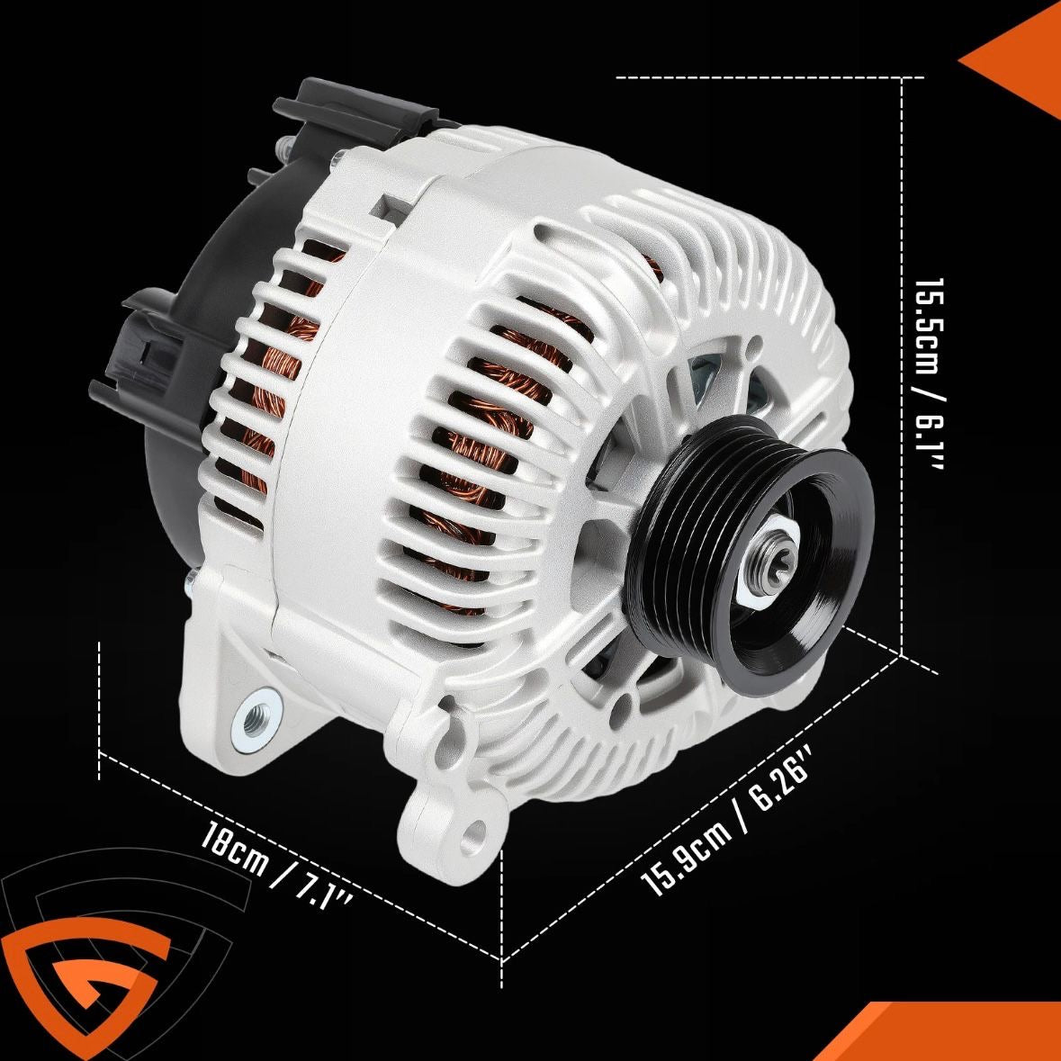 Lichtmaschine Generator 180-A Für Audi A6 4F C6 2.7 3.0 TDI BJ 04-11
