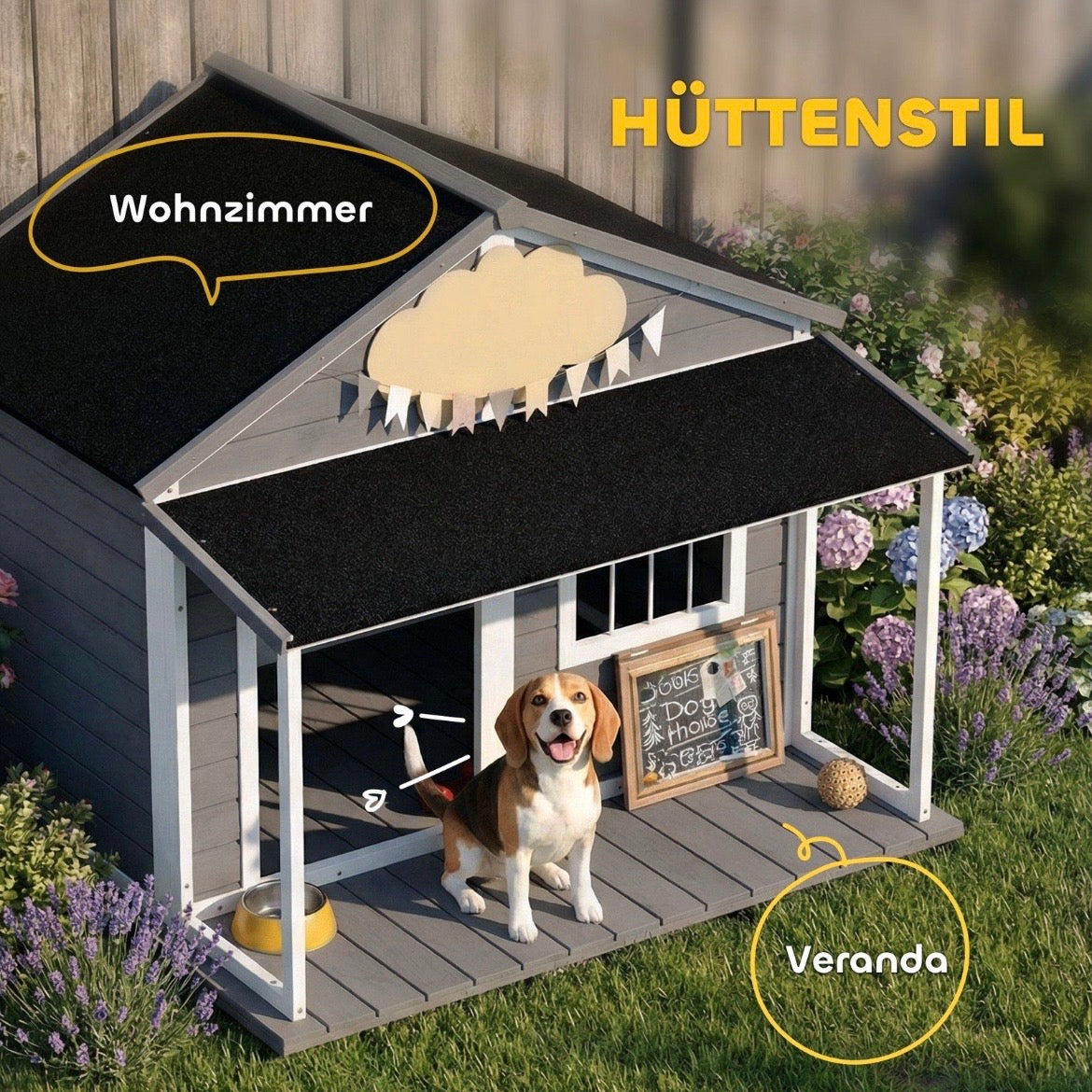 Hundehütte Kleintierhaus Hundehaus Hütte