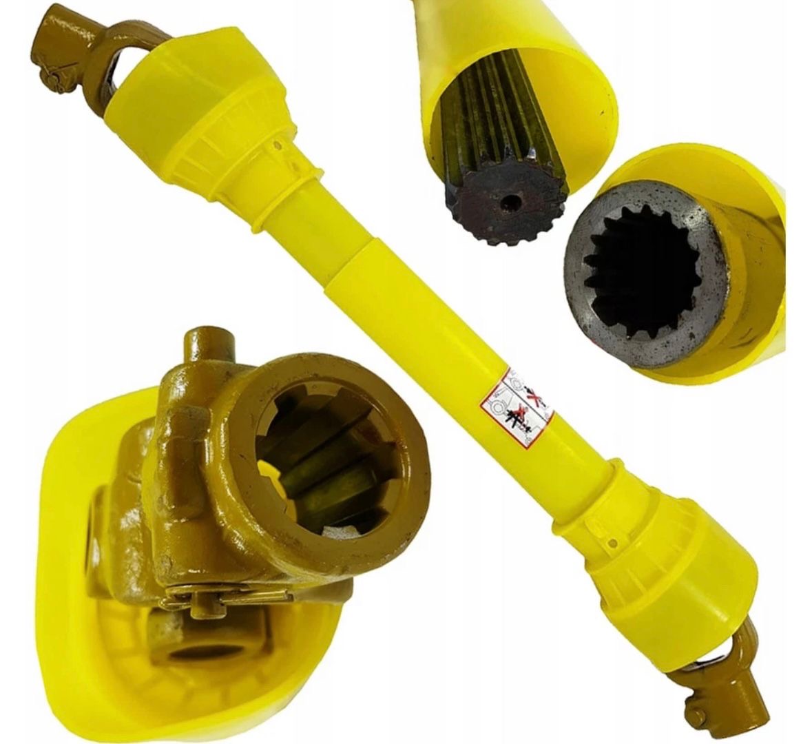 Gelenkwelle 75cm 1 3/8" Freischaft Traktor C-330 C-360 T-25 Zapfwelle PTO
