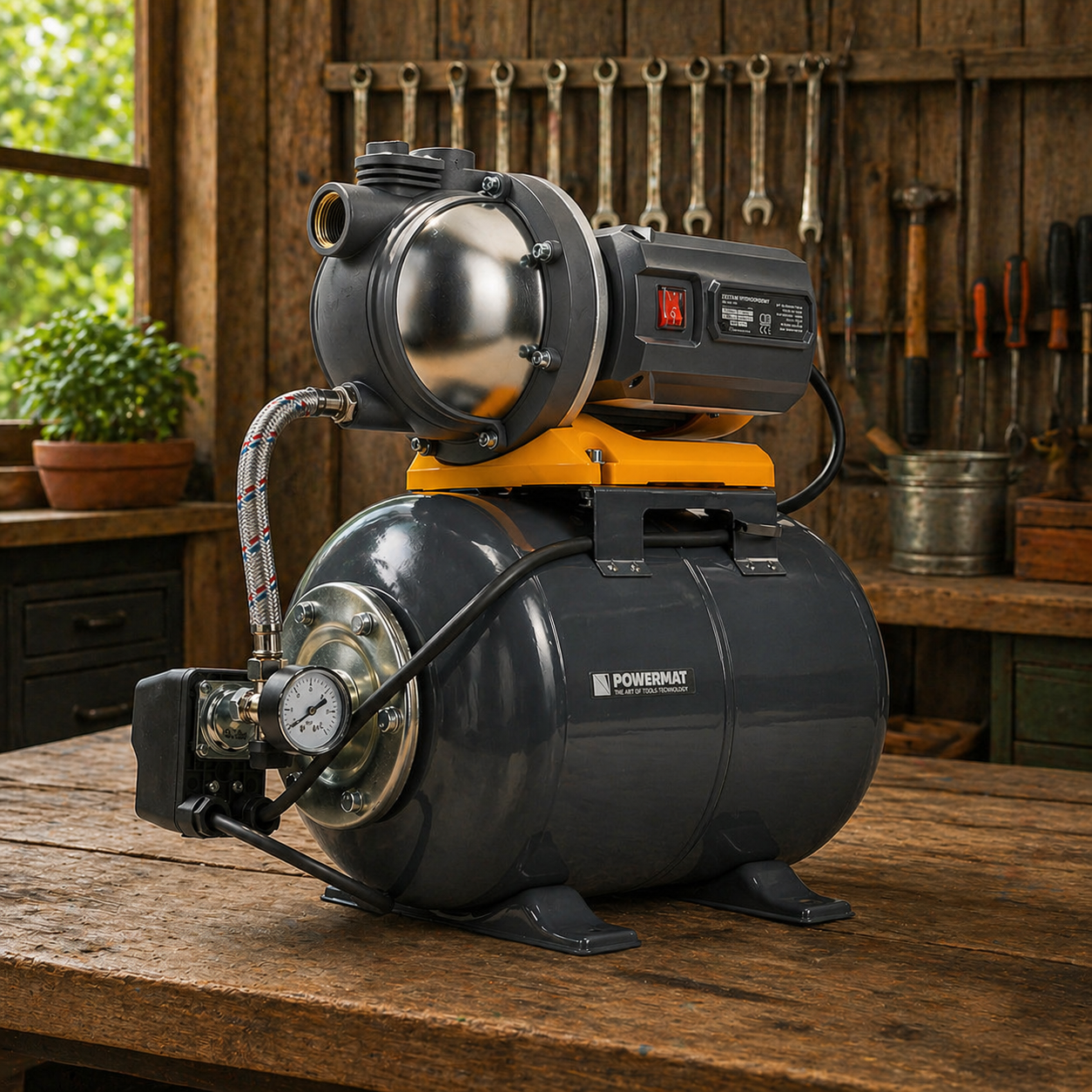 Hauswasserwerk Gartenpumpe Wasserwerk Wasserpumpe Pumpe