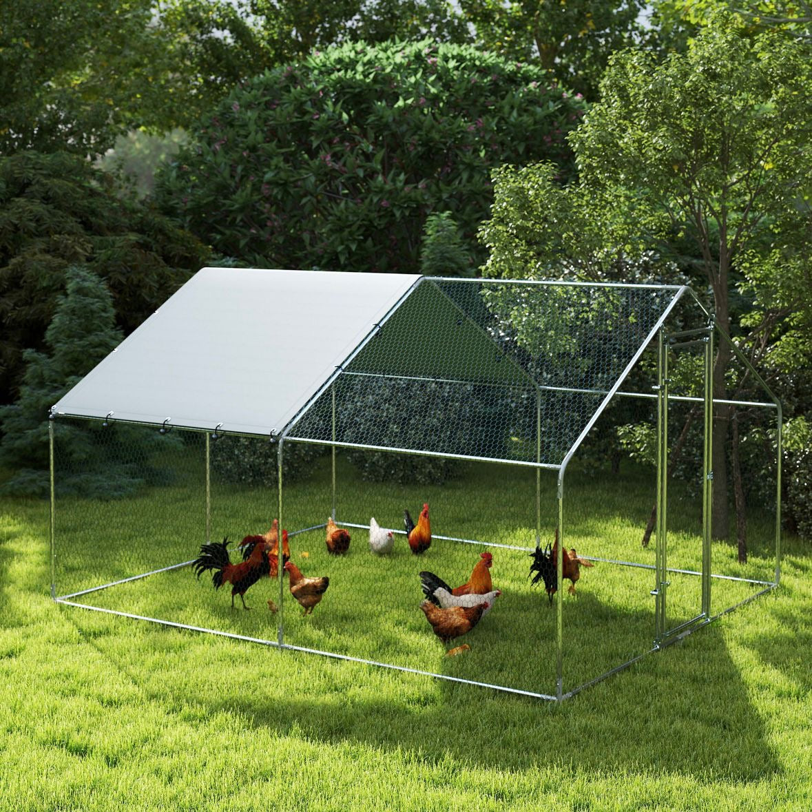Hühnerstall Hühnergehege Gehege Stall Huhn Käfig