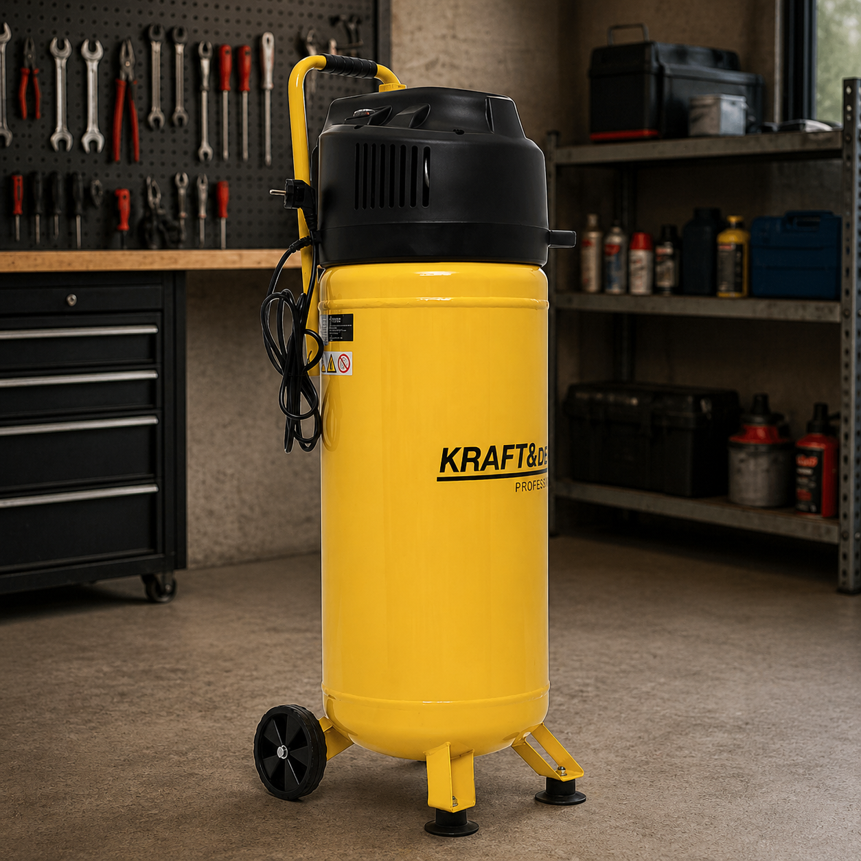Ölfreier Luftkompressor 50L Kompressor Werkstatt