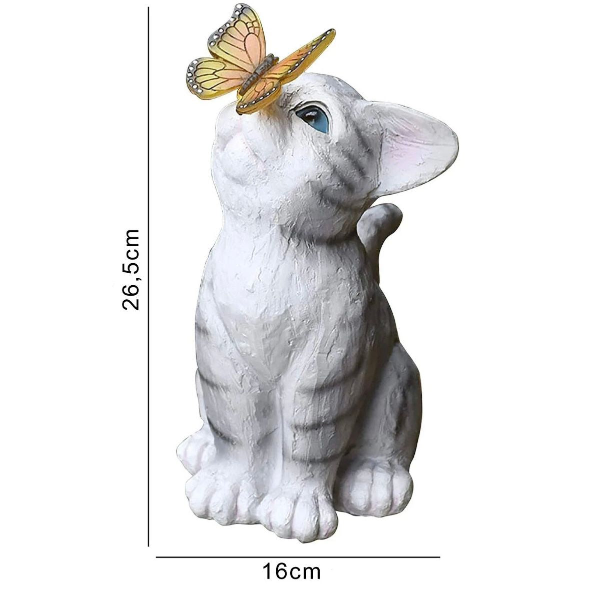 Katze Kätzchen Solarlampe Solarlaterne Laterne Dekolicht