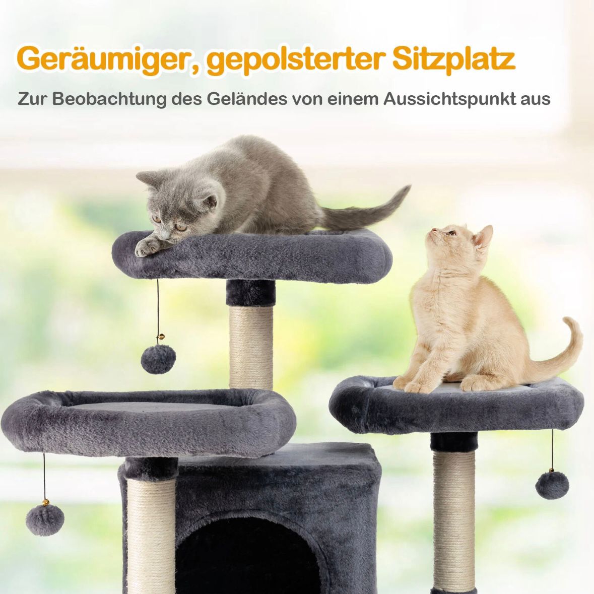 Katzenkratzbaum Kletterbaum Katzenbaum Spielbaum Kratzmöbel