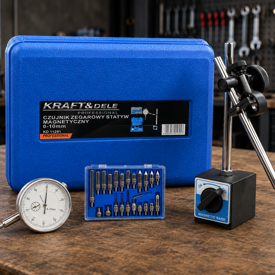 Messgerät Uhrsensor Magnetständer Messköpfen Messen Sensor