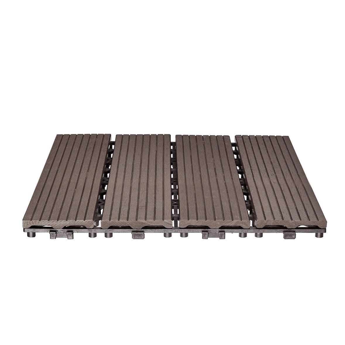 27x Klickfliesen für Terrasse Balkon 295x295mm Fliesen Boden