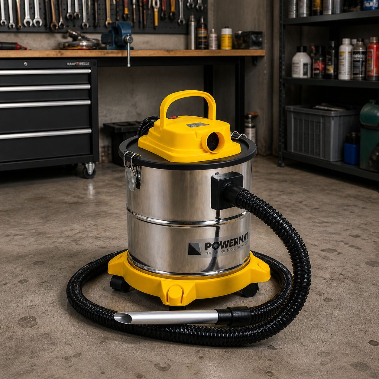 Industrie Aschesauger 2000W Nass Trocken Sauger Kaminsauger