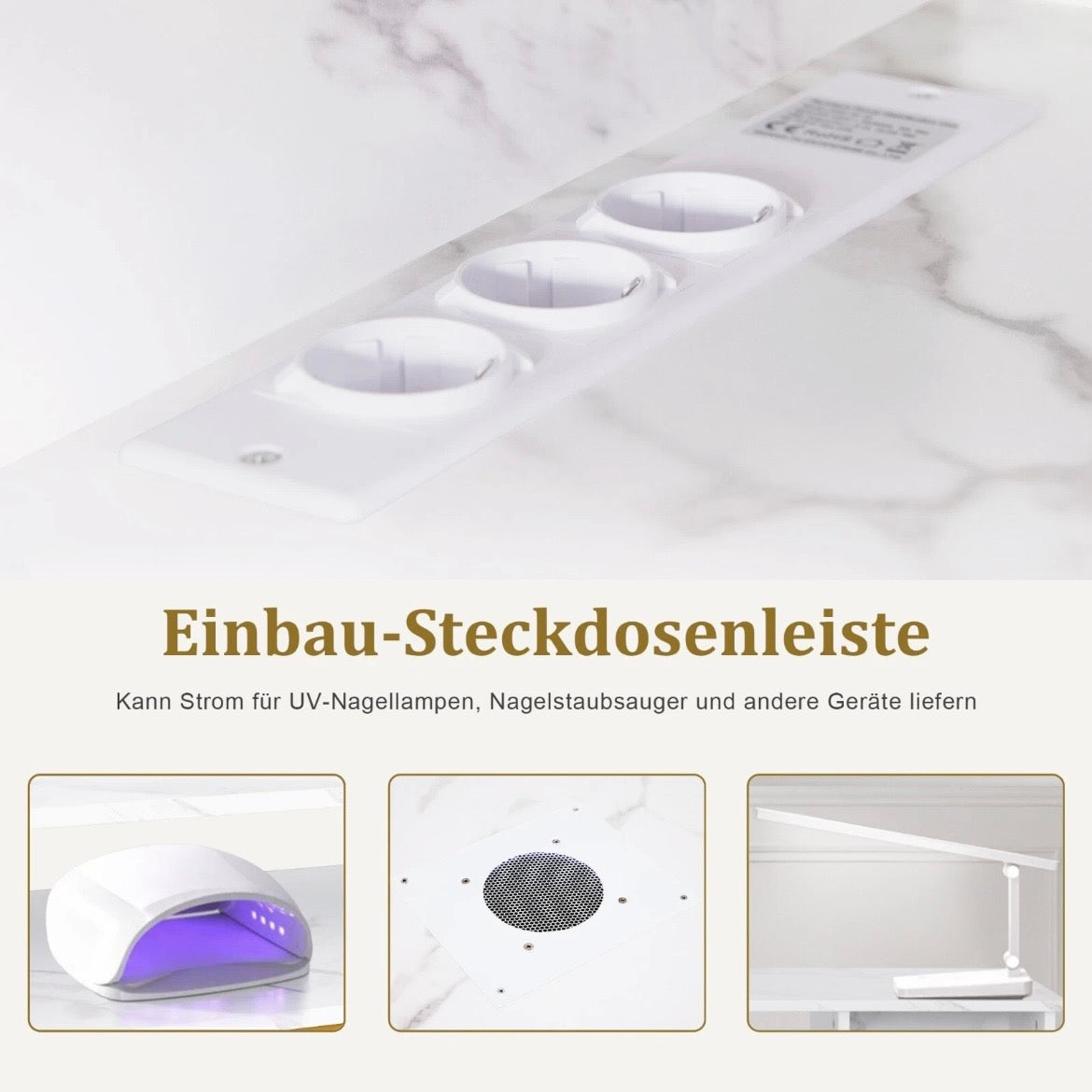 Manikürtisch Schubladen Maniküre Tisch Schrank