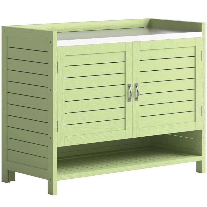Pflanzentisch Gartentisch Gartenschrank Terrassenschrank
