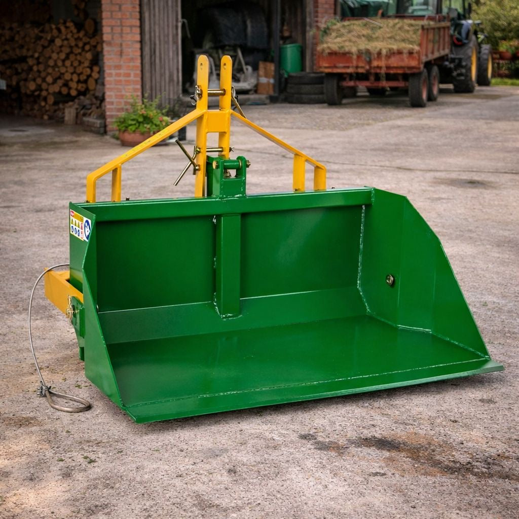 Heckschaufel DHS 100 cm Traktor Schaufel Kippfunktion Heck