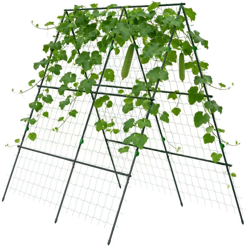 Rankgitter Beet Rankhilfe Pflanzennetz Ranknetz