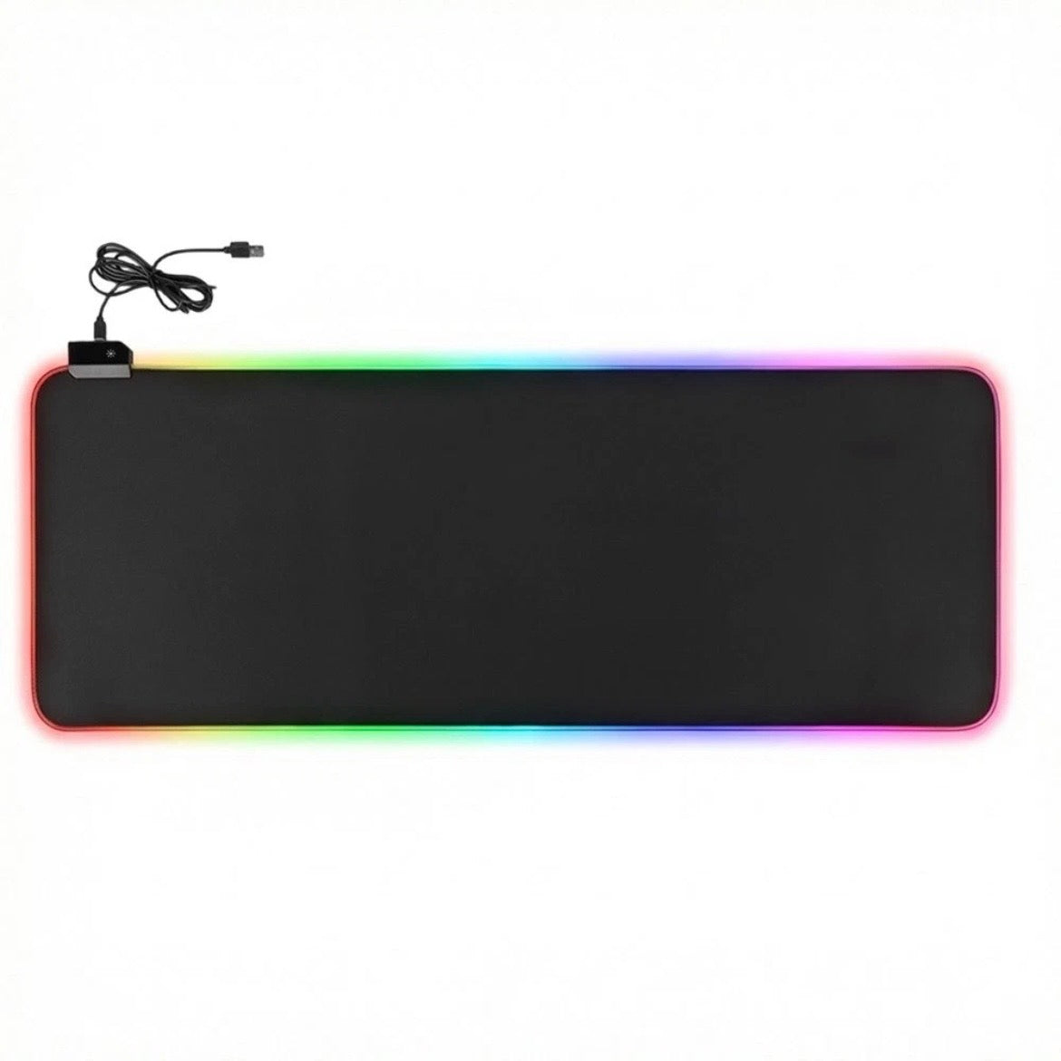 Gaming Mauspad Mousepad LED RGB Matte Pad PC Computer