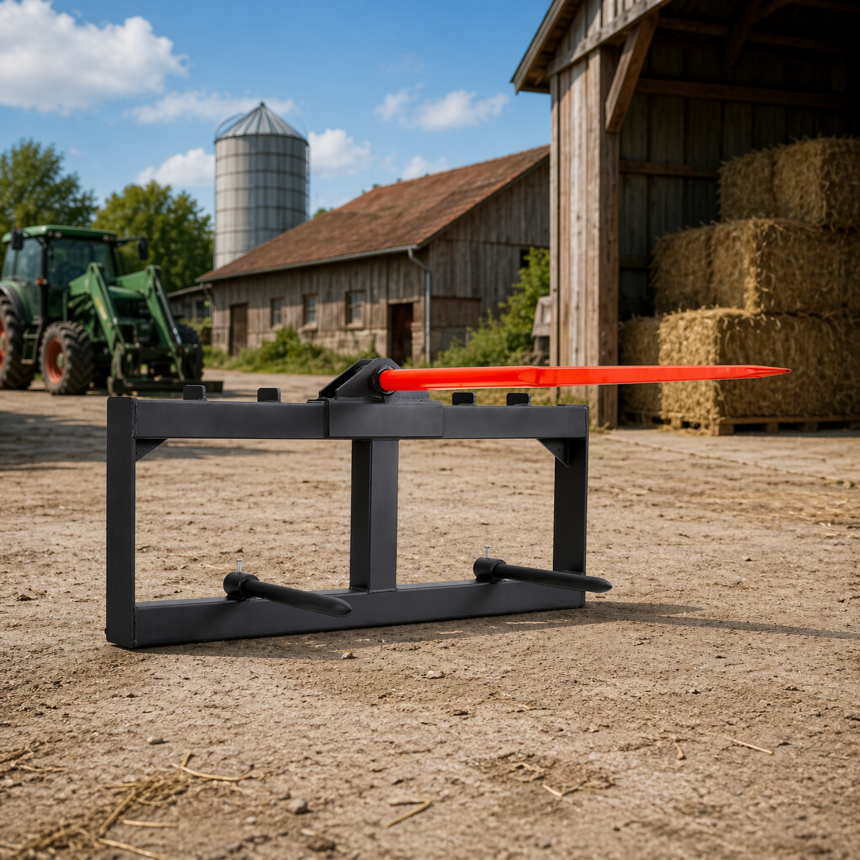 Frontladerzinken 725kg Ballenzinken Schwerlastzinken Kompaktladern