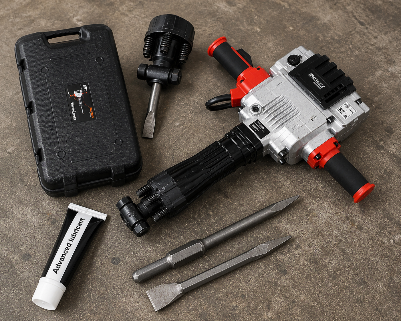 Abbruchhammer 3200W Meißelhammer Schlaghammer Stemmarbeiten