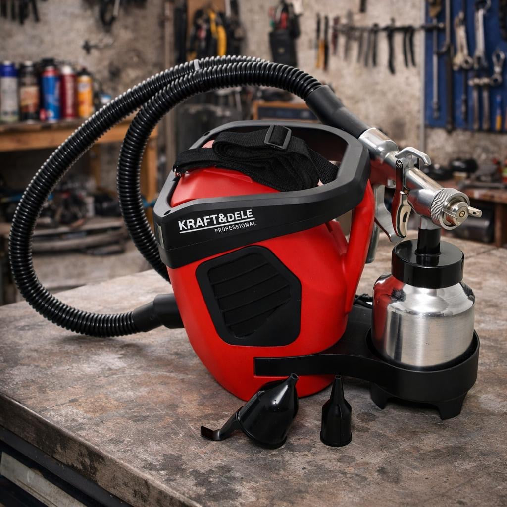 Farbspritzpistole 1000ml 600W Spritzpistole Maler Farbpistole Malerpistole