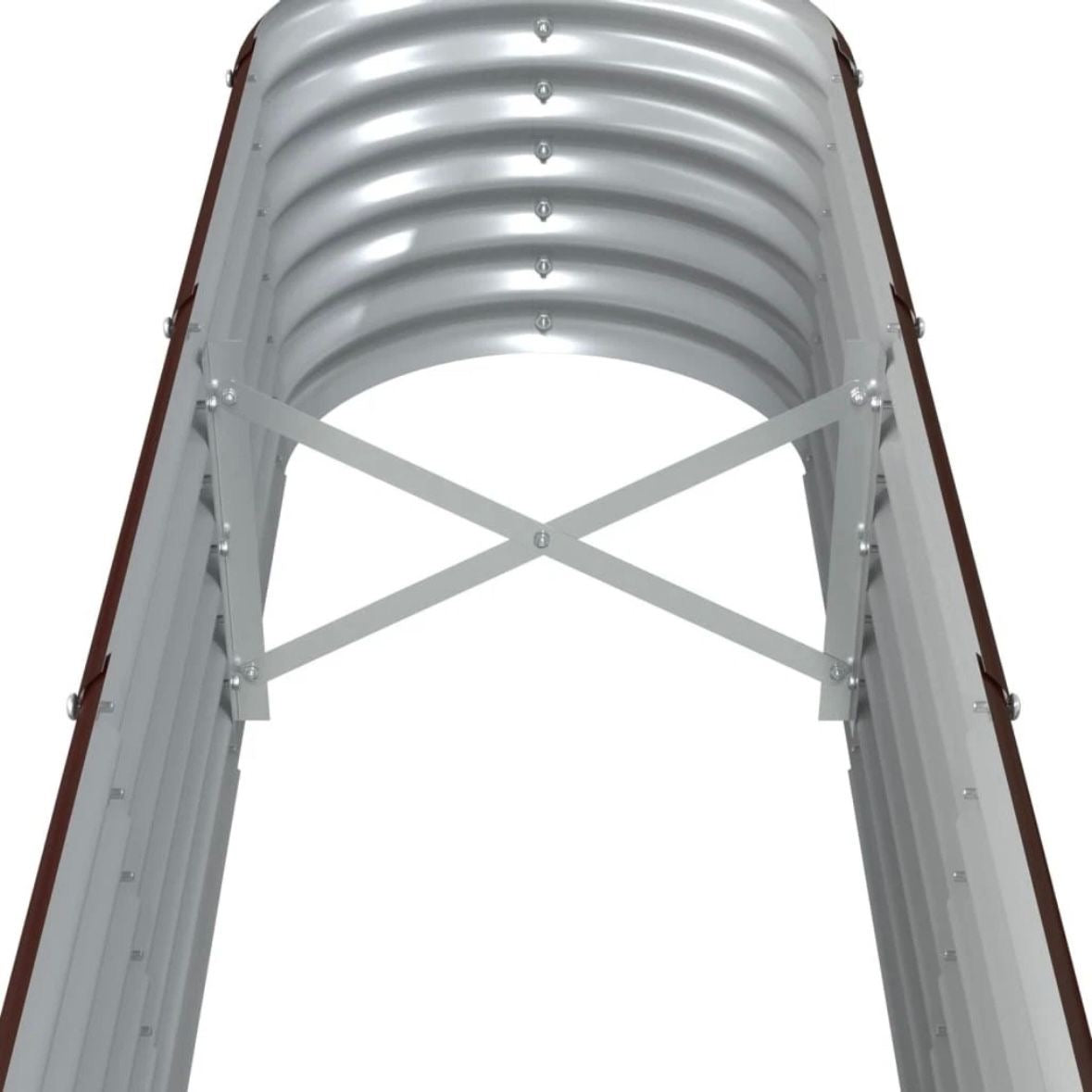 Garten Hochbeet Pflanzenbeet Stahl Garten Beet 332cm