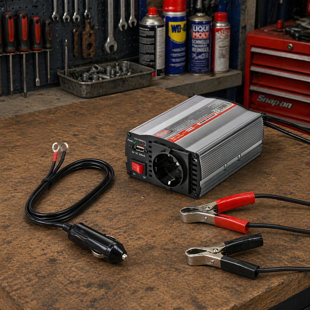 Spannungswandler 12/230Volt 300W/600W Wandler KFZ Werkstatt Auto