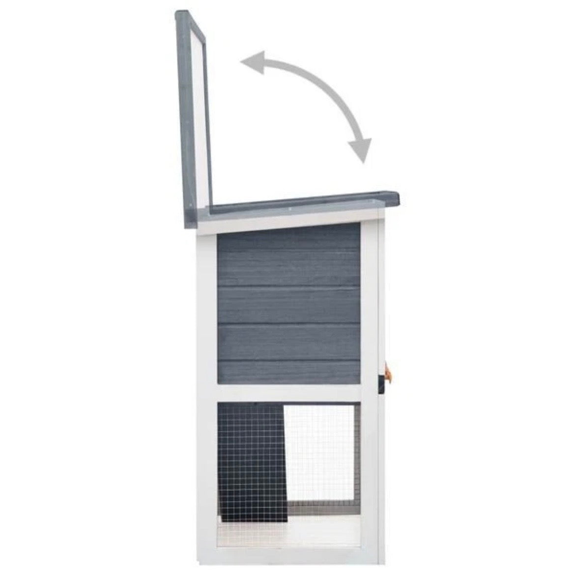 Kaninchenstall Hasenstall Kleintierstall Holz Freigehege Outdoor Stall