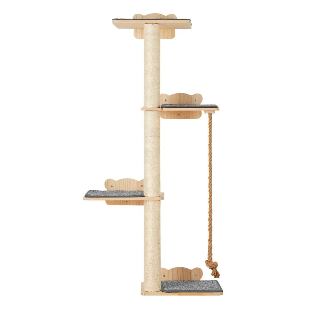 Kratzbaum Katzenwand Katzenmöbel Katzenbaum Katzensitzstange