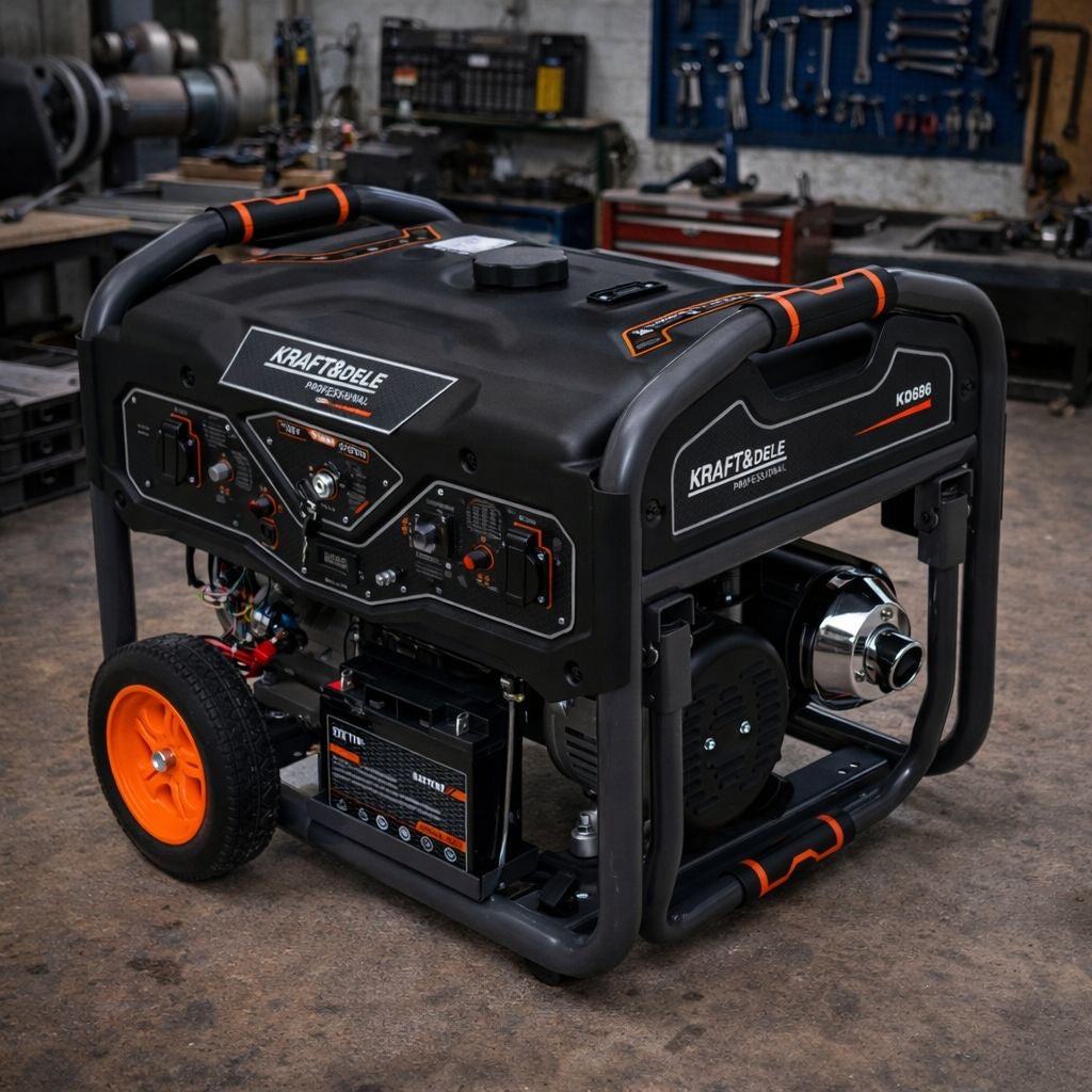 Stromgenerator 230V 7kW Generator Strom Versorgungstechnik Stromerzeuger