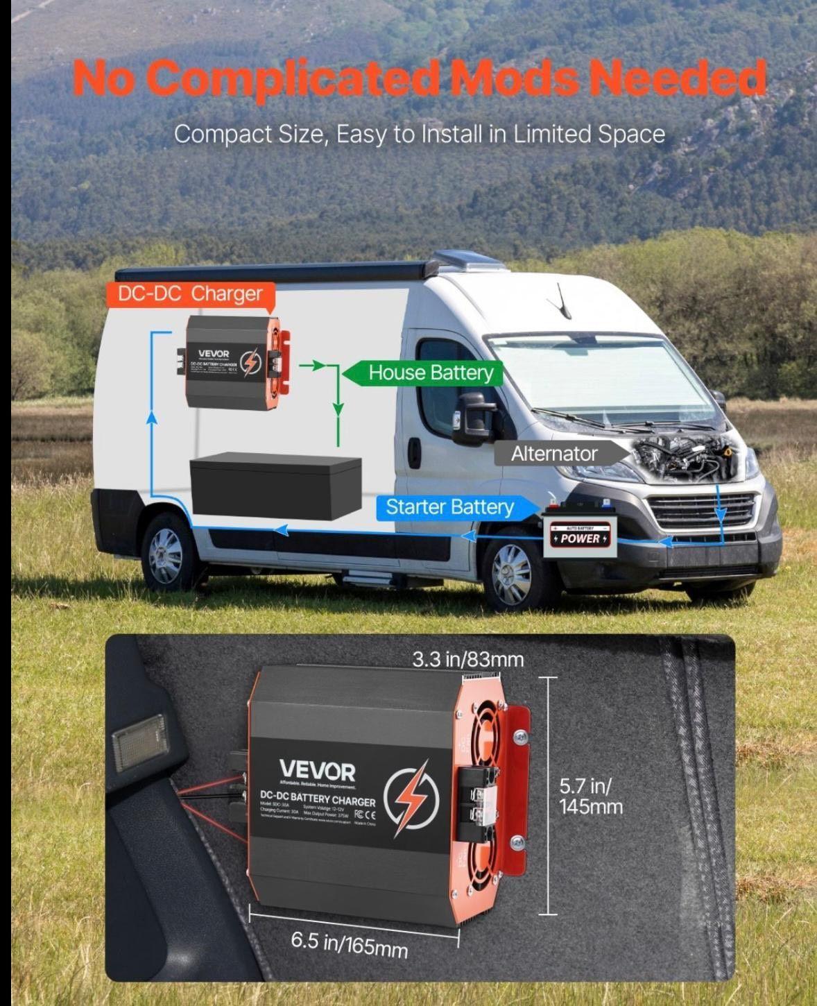 12V DC/DC Ladegerät 30A