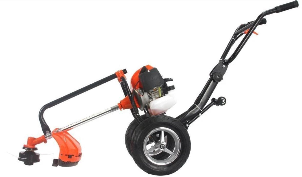 Mobile Gartensense mit Fahrwagen 5,2 PS Benzin Freischneider