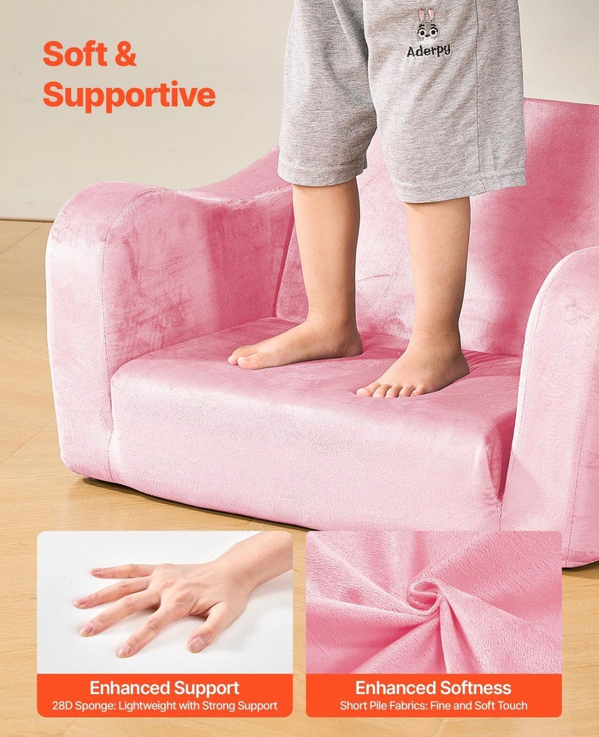 Multifunktionales 2-in-1 Kindersofa – Mini-Couch & Schlafbett