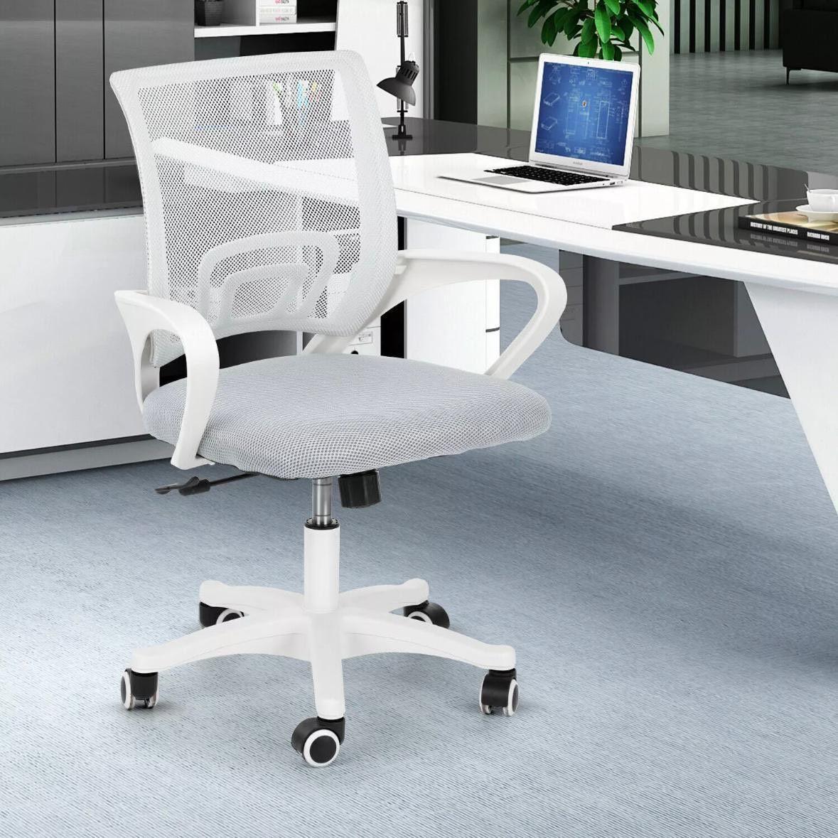 Ergonomischer Bürostuhl Schreibtischstuhl höhenverstellbar Rückenlehne