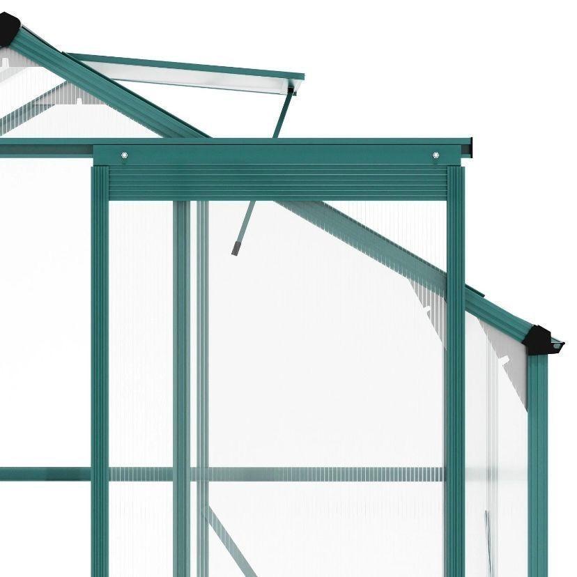 Aluminium Gewächshaus Polycarbonat Garten