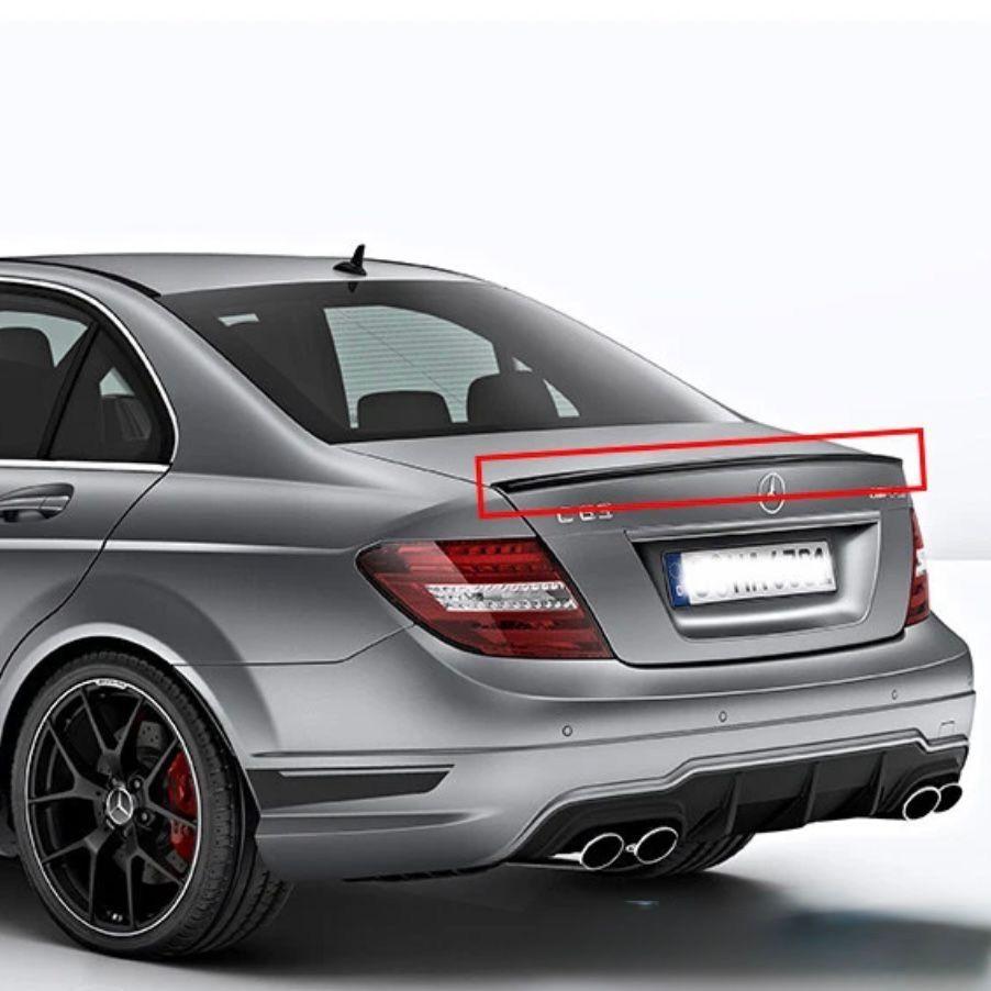 Heckspoiler Schwarz für Mercedes W204