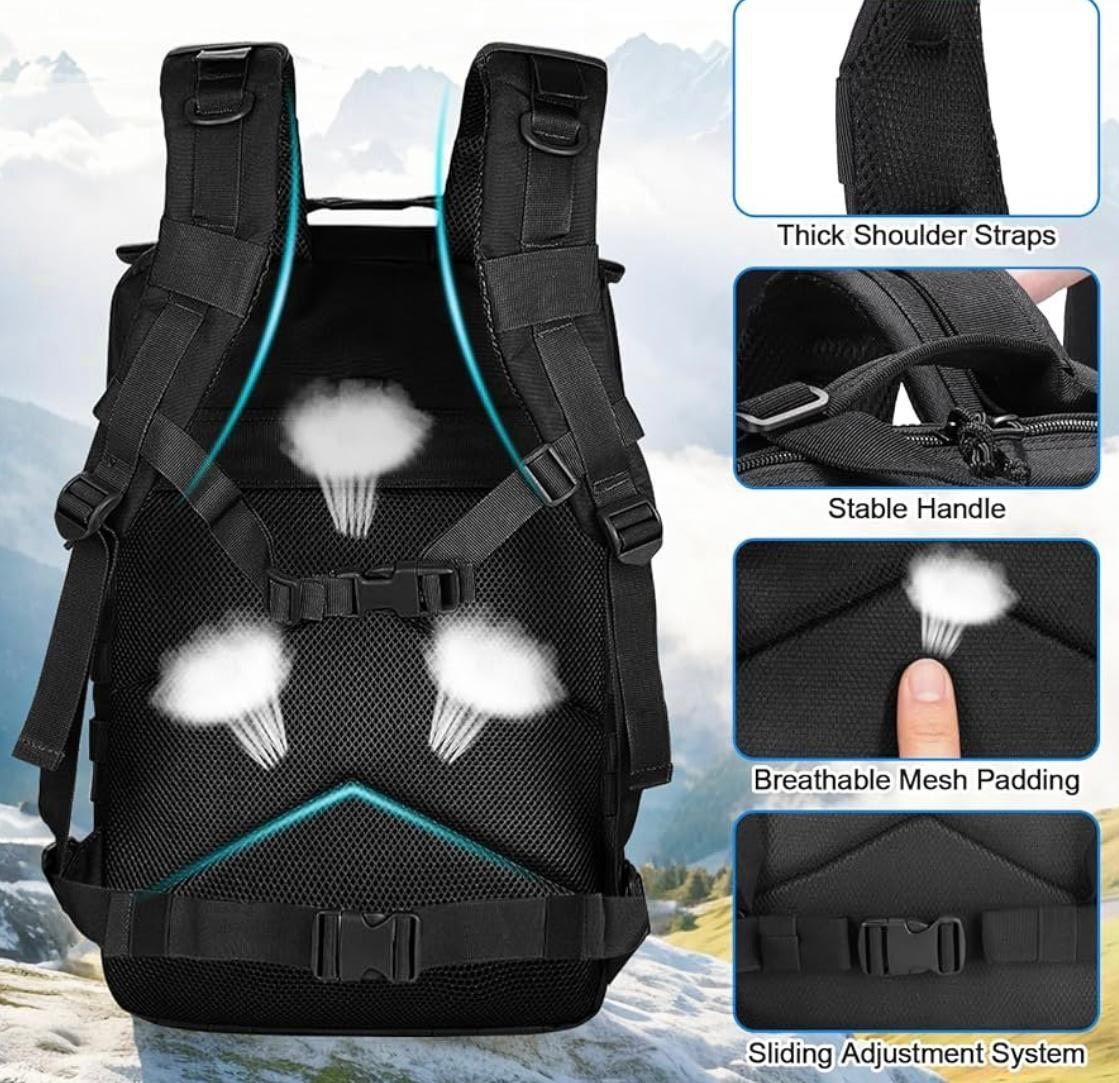 Taktischer Trekkingrucksack 45L Rucksack