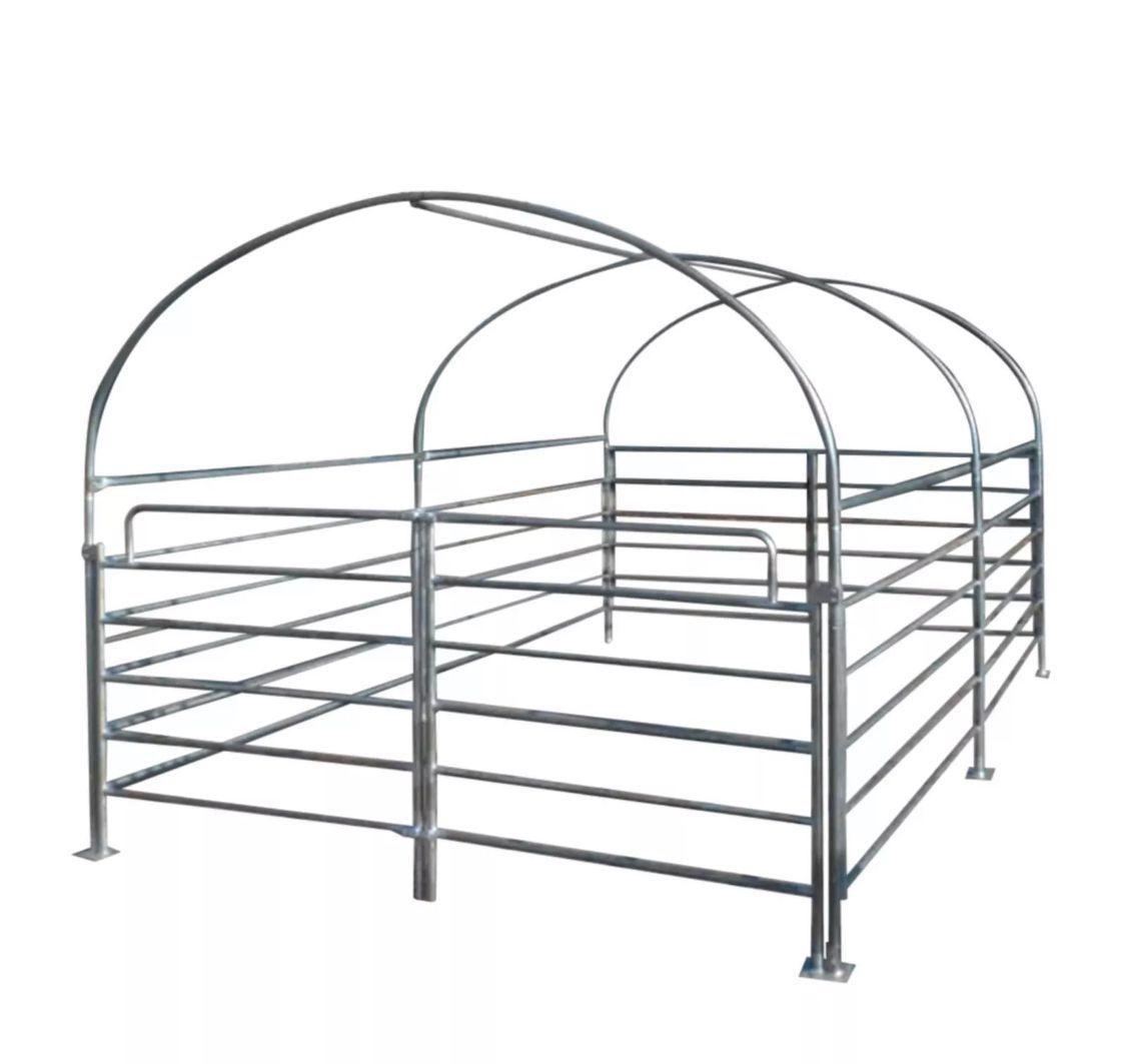 Mobiler Tierunterstand 2×3m Weidezelt Stall