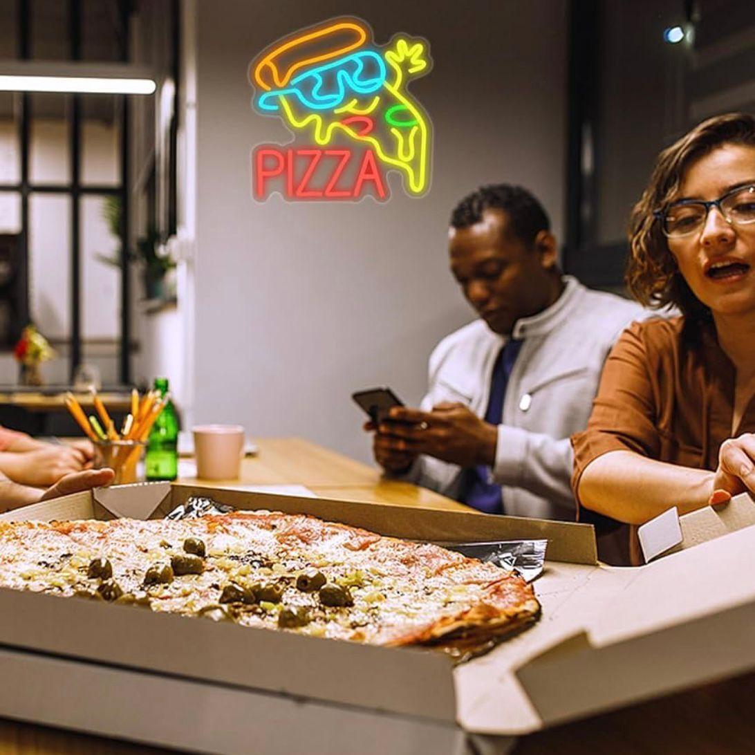 LED Neon Schild Pizza
