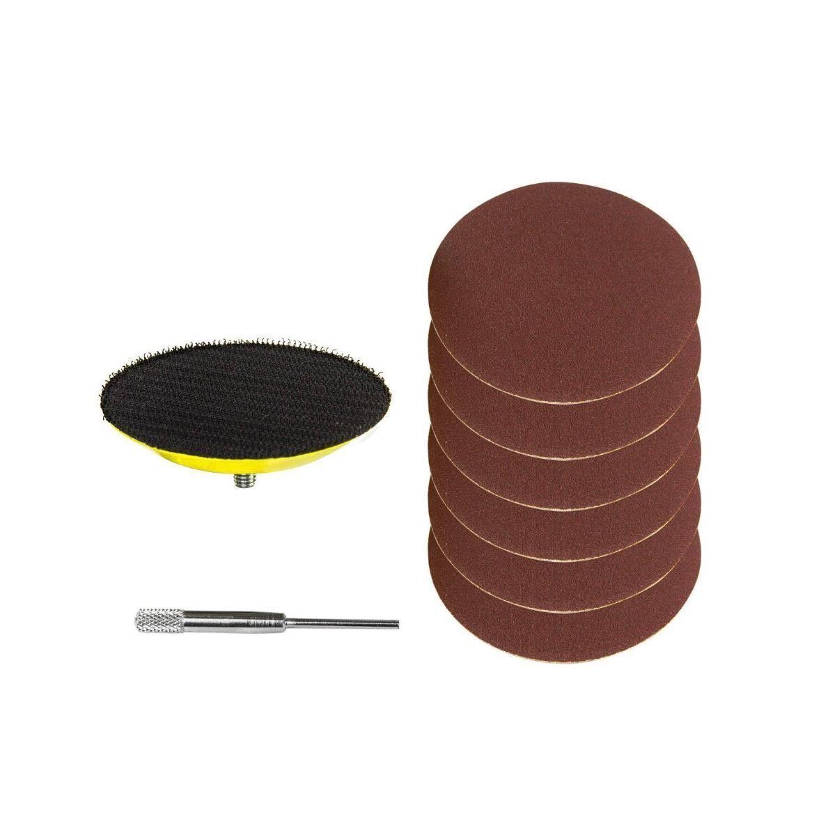 Druckluft Exzenterschleifer 75mm Set