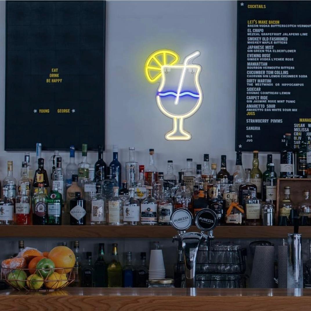 LED Neon Cocktail Schild
