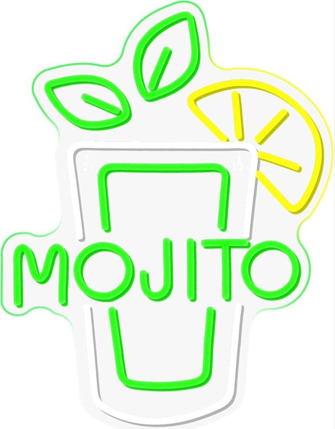 LED Neon Schild Mojito