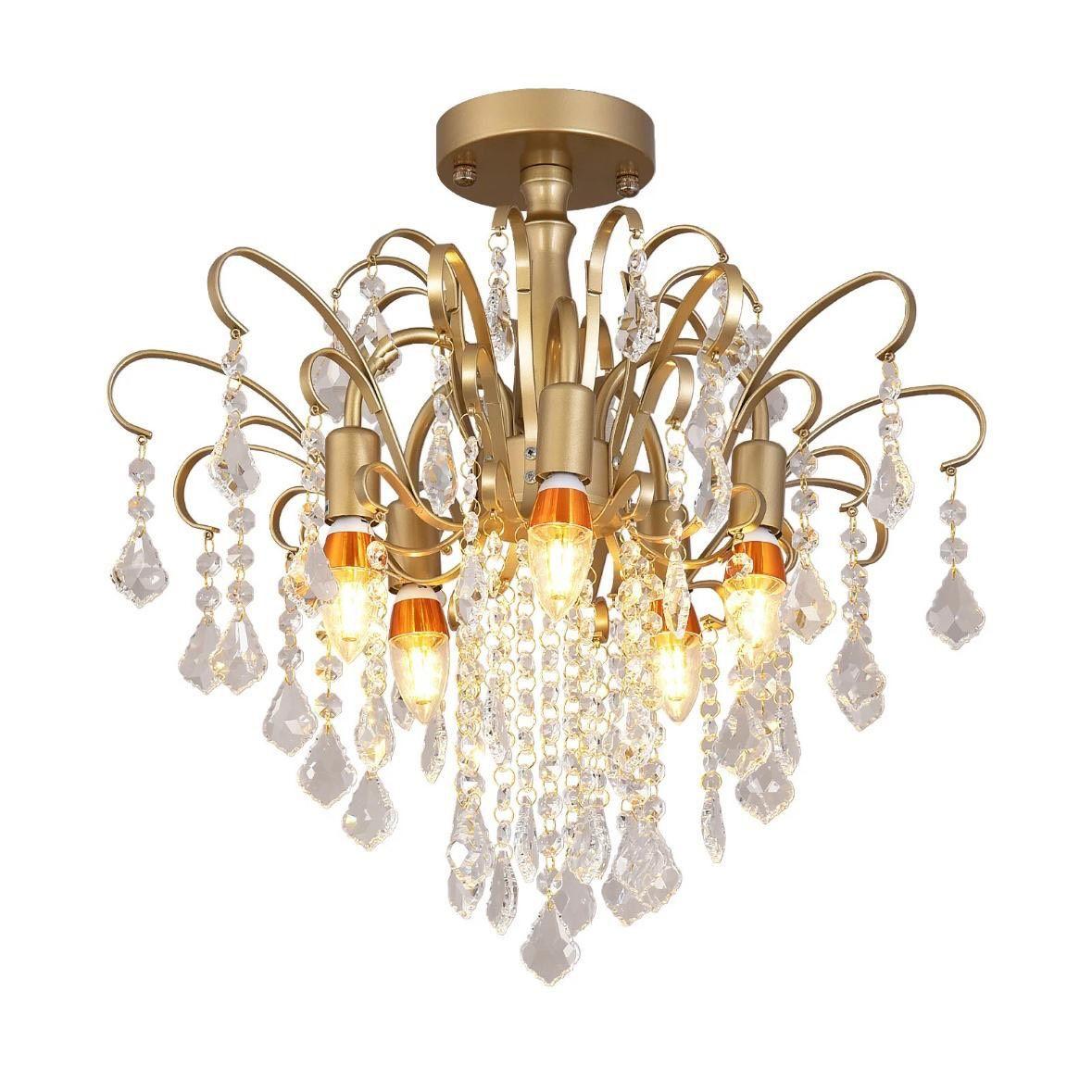 Kristall-Deckenleuchte Elegantes Design mit K9-Kristall