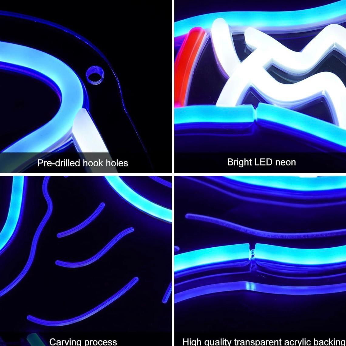 LED Neon Schild Dinosaurier