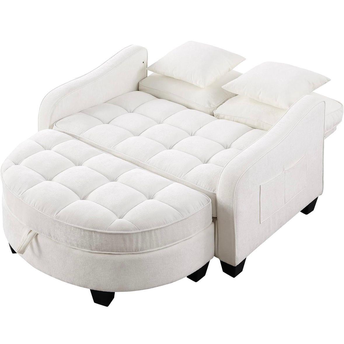 Modulares Schlafsofa 2in1 mit Schlaffunktion Beige