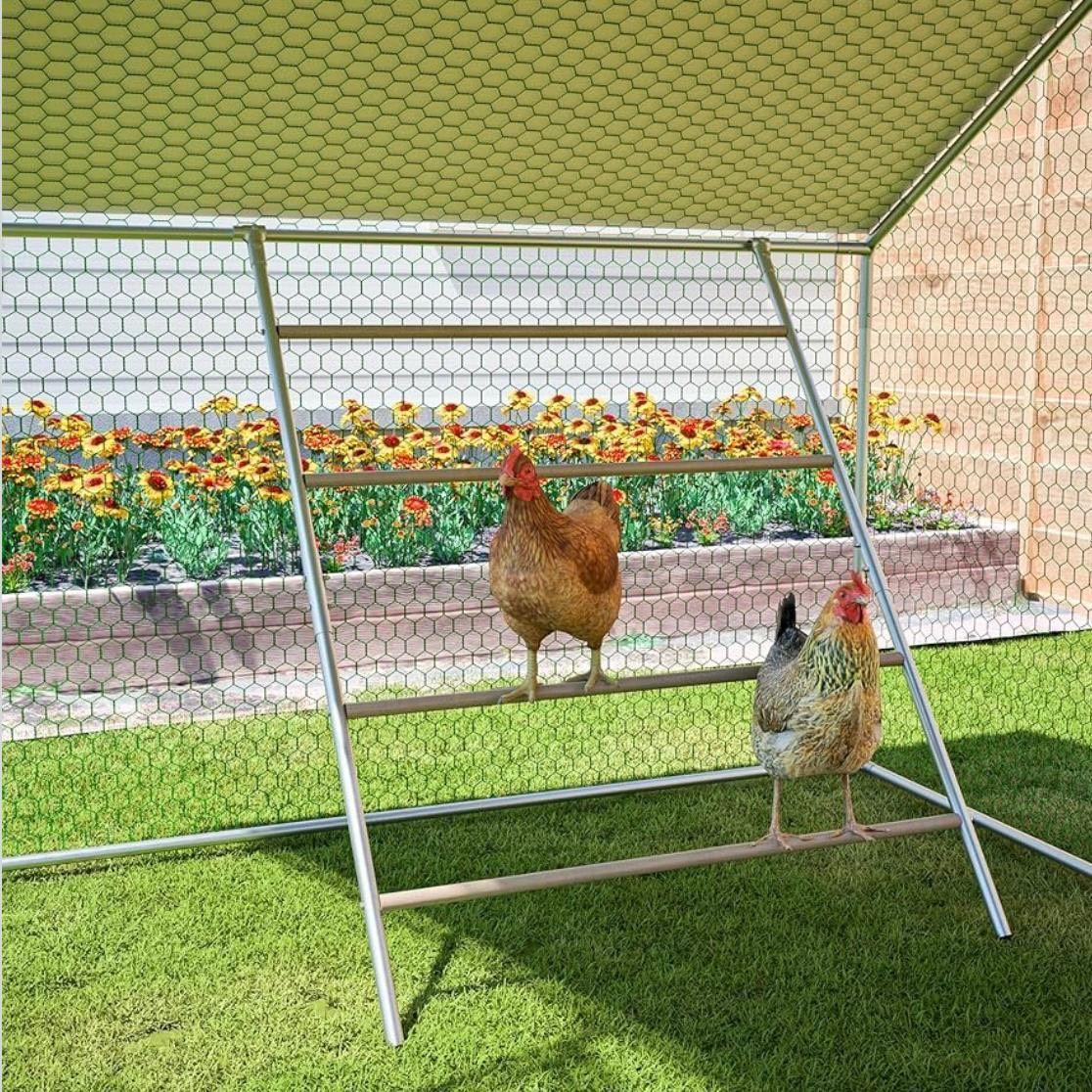 Freilaufgehege 3x4 m Hühner