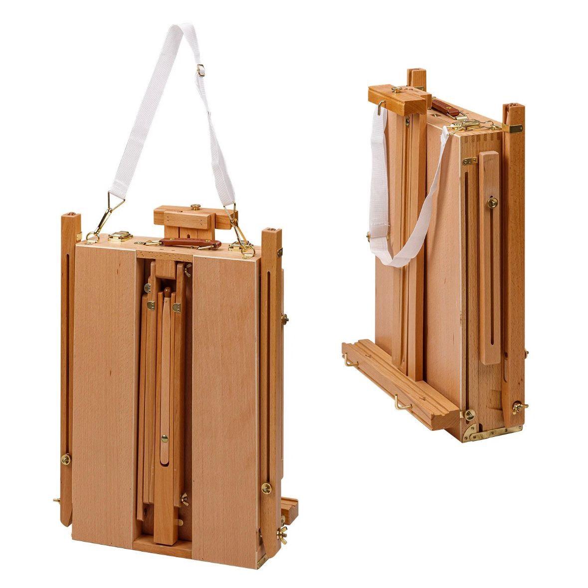 Feld-Staffelei Komplettset aus Holz